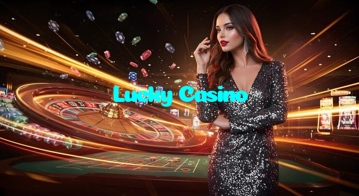 Lucky Casino casino presented on mobile device in Pakistan with slots and live games